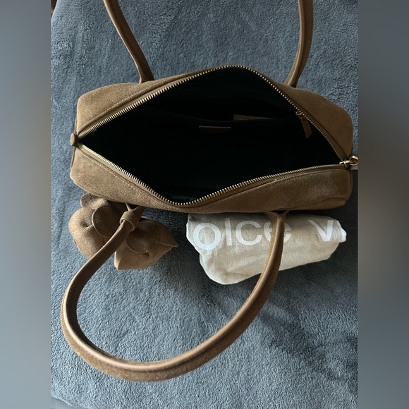 Brand New! Anthropologie Dolce Vita Boracay Shoulder Bag Brown Suede - $228 - Picture 11 of 13